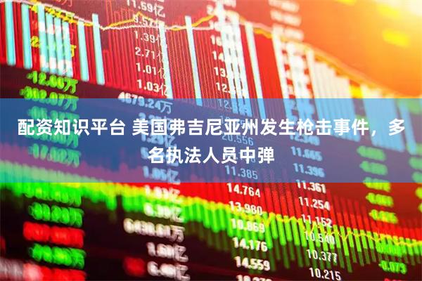 配资知识平台 美国弗吉尼亚州发生枪击事件，多名执法人员中弹